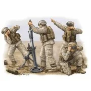 Modern  U.S. Marine M252 Team - Trumpeter 00423