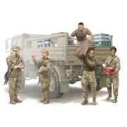 Modern U.S. soldiers - Logistics Supply, 1/35 - Trumpeter 00429