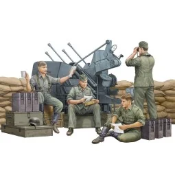 German Anti-Aircraft Gun Crew, 1/35 - Trumpeter 00432