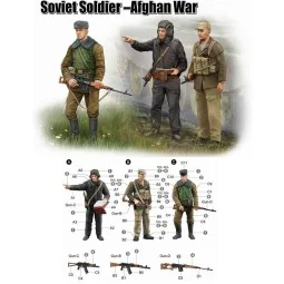 Soviet Soldier-Afghan War - Trumpeter 00433