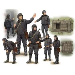 Soviet Soldier-Scud B Crew, 1/35 - Trumpeter 00434