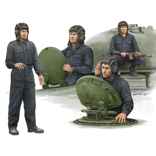 Soviet Tank Crew - Trumpeter 00435