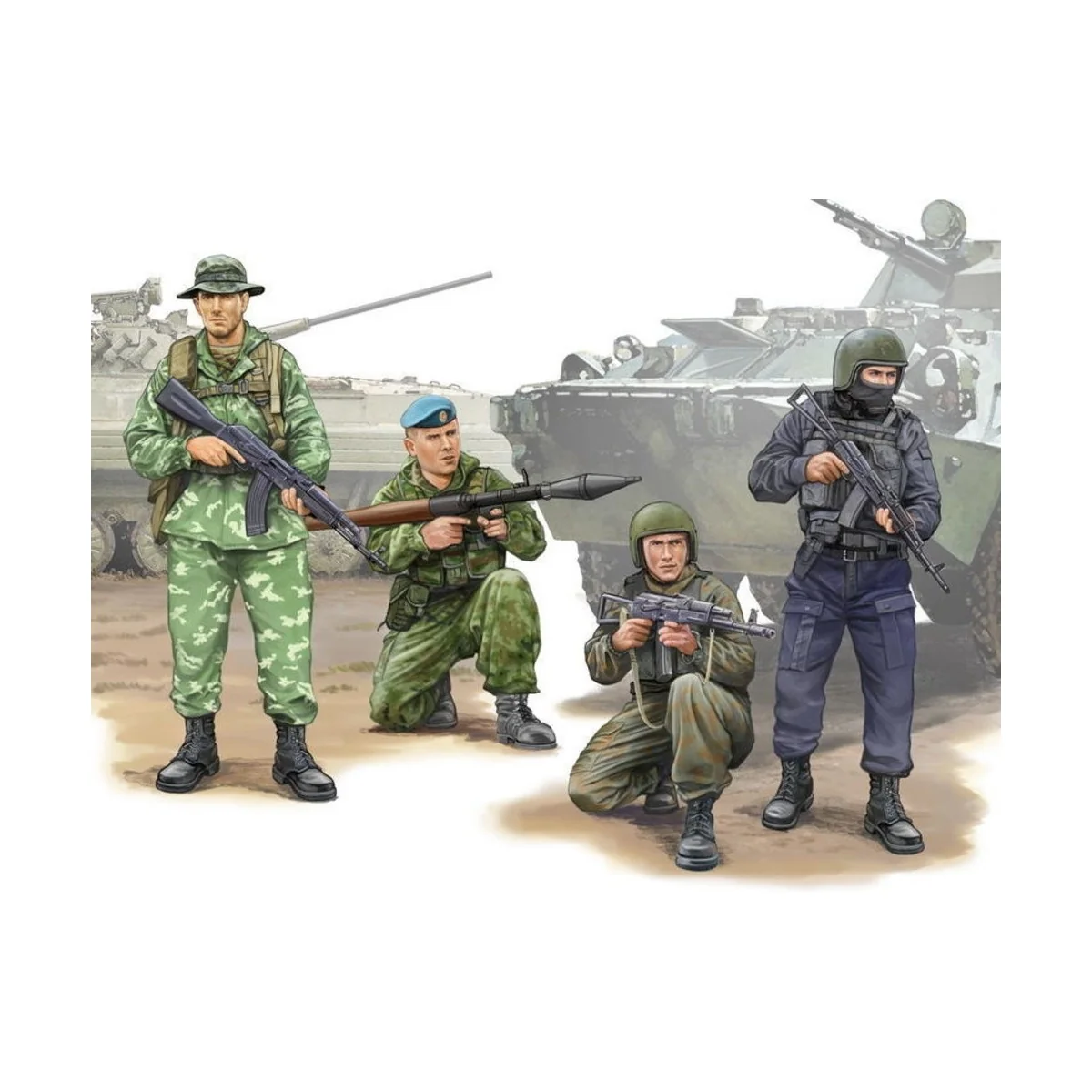 Russian Special Operation Force, 1/35 - Trumpeter 00437 Russian Special Operation Force, 1/35 - Trumpeter 00437