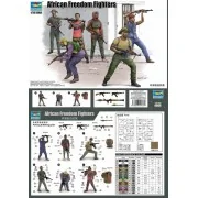 African Freedom Fighters, 1/35 - Trumpeter 00438 African Freedom Fighters, 1/35 - Trumpeter 00438