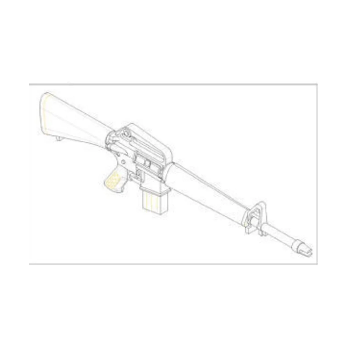 AR15/M16/M4 FAMILY-M16A1 (6 units) - Trumpeter 00501