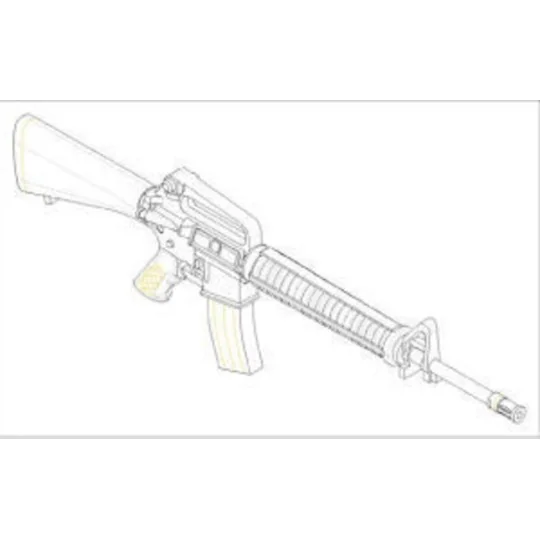 AR15/M16/M4 FAMILY-M16A2 (6 units) - Trumpeter 00502