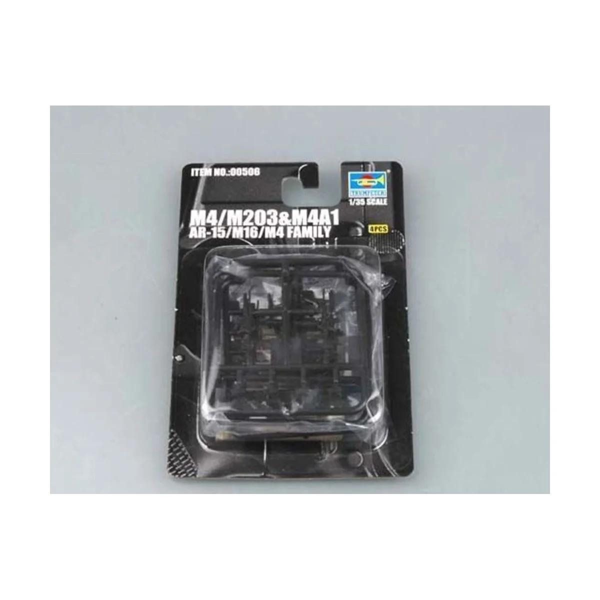 AR-15/M16/M4 Family-M4, 1/35 - Trumpeter 00506 AR-15/M16/M4 Family-M4, 1/35 - Trumpeter 00506