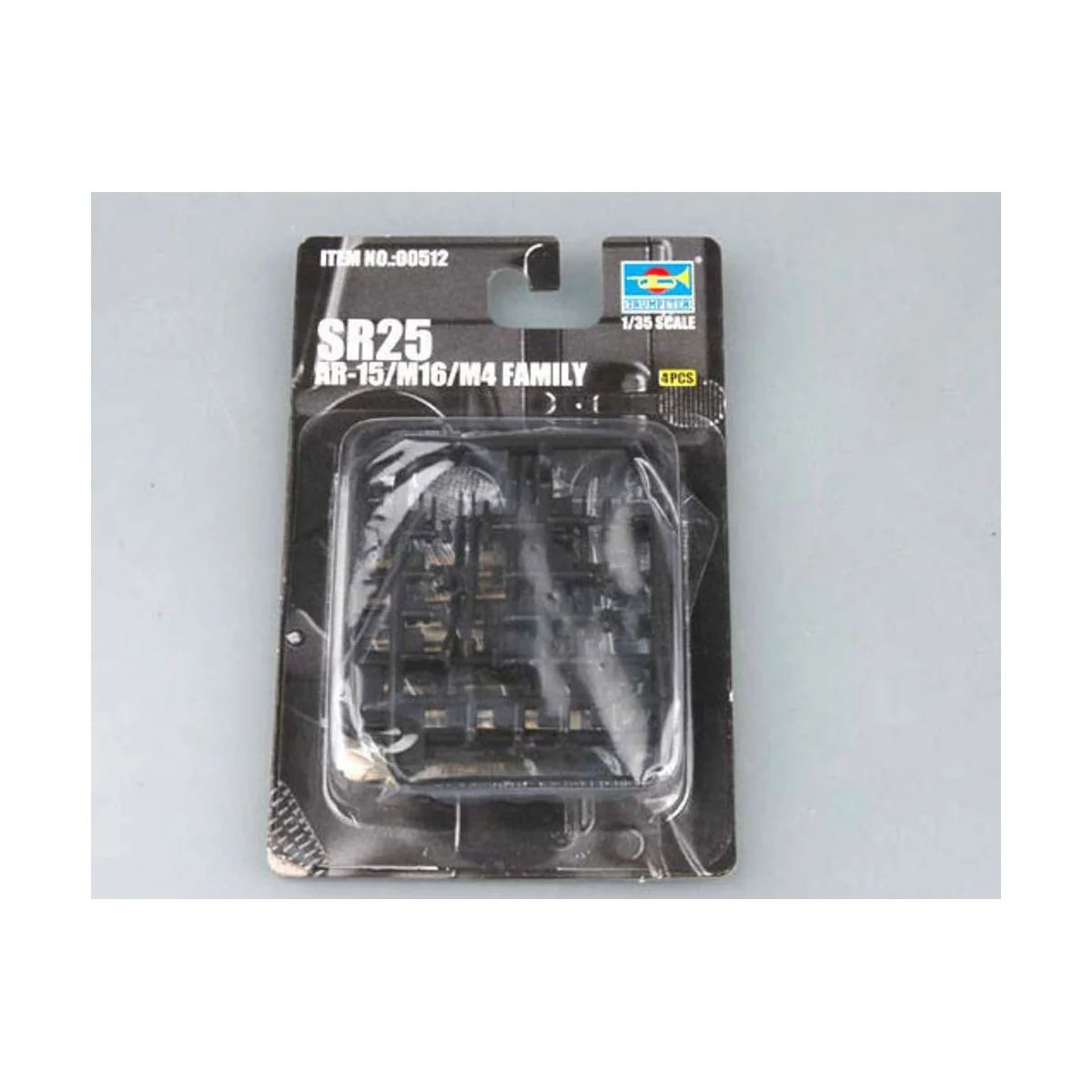 AR-15/M16/M4 Family SR25, 1/35 - Trumpeter 00512 AR-15/M16/M4 Family SR25, 1/35 - Trumpeter 00512