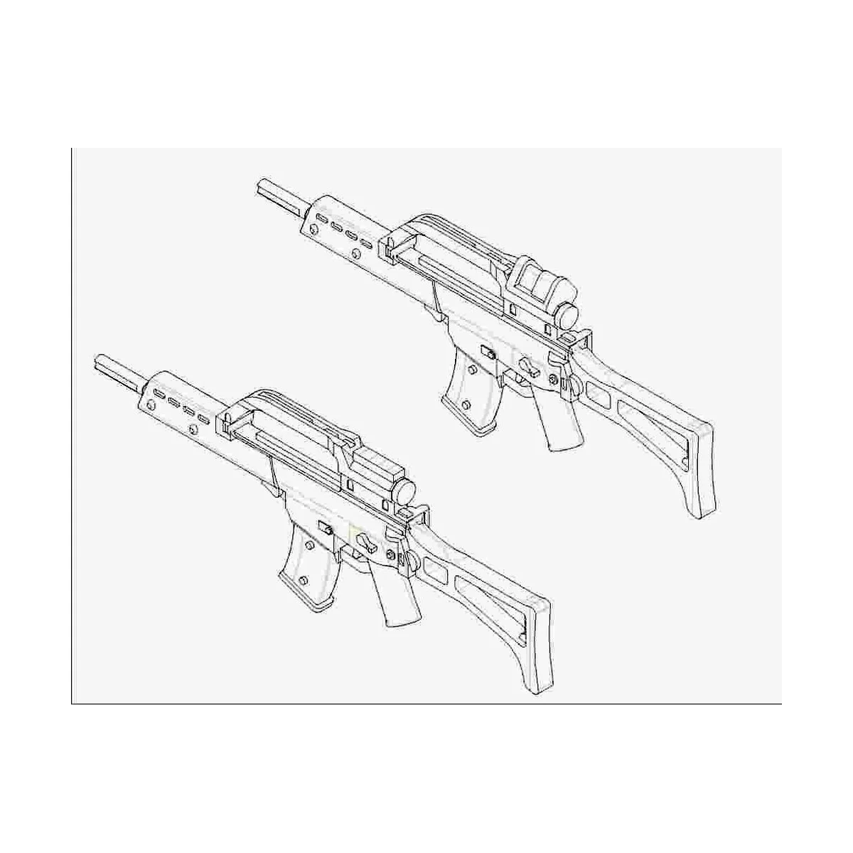 G36KE/36K, 1/35 - Trumpeter 00518