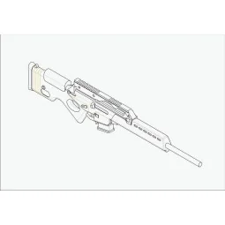 German Firearms Selection-SL8 (4 guns), 1/35 - Trumpeter 00521