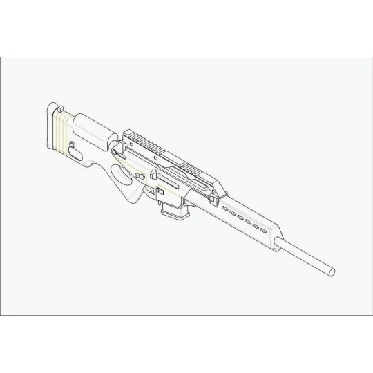 German Firearms Selection-SL8 (4 guns) - Trumpeter 00521