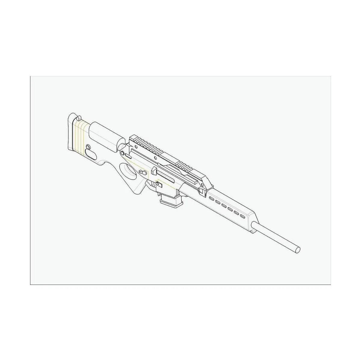 German Firearms Selection-SL8 (4 guns), 1/35 - Trumpeter 00521 German Firearms Selection-SL8 (4 guns), 1/35 - Trumpeter 00521