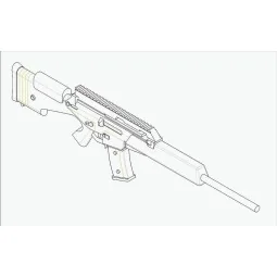 German Firearms Selection-SL8 2II(6guns) - Trumpeter 00522