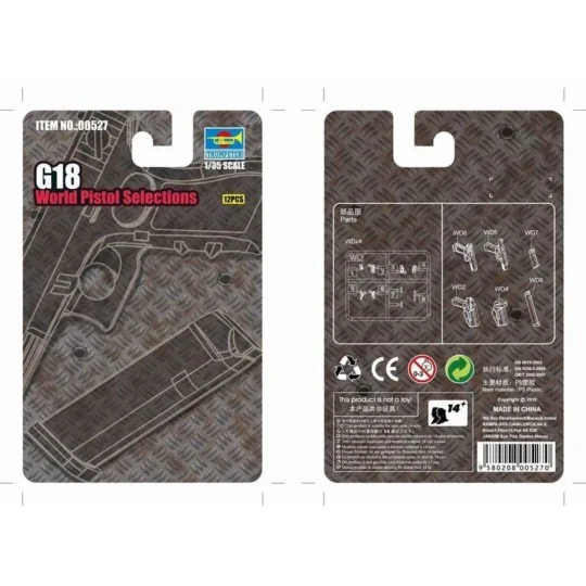 G18 World Pistol Selection - Trumpeter 00527