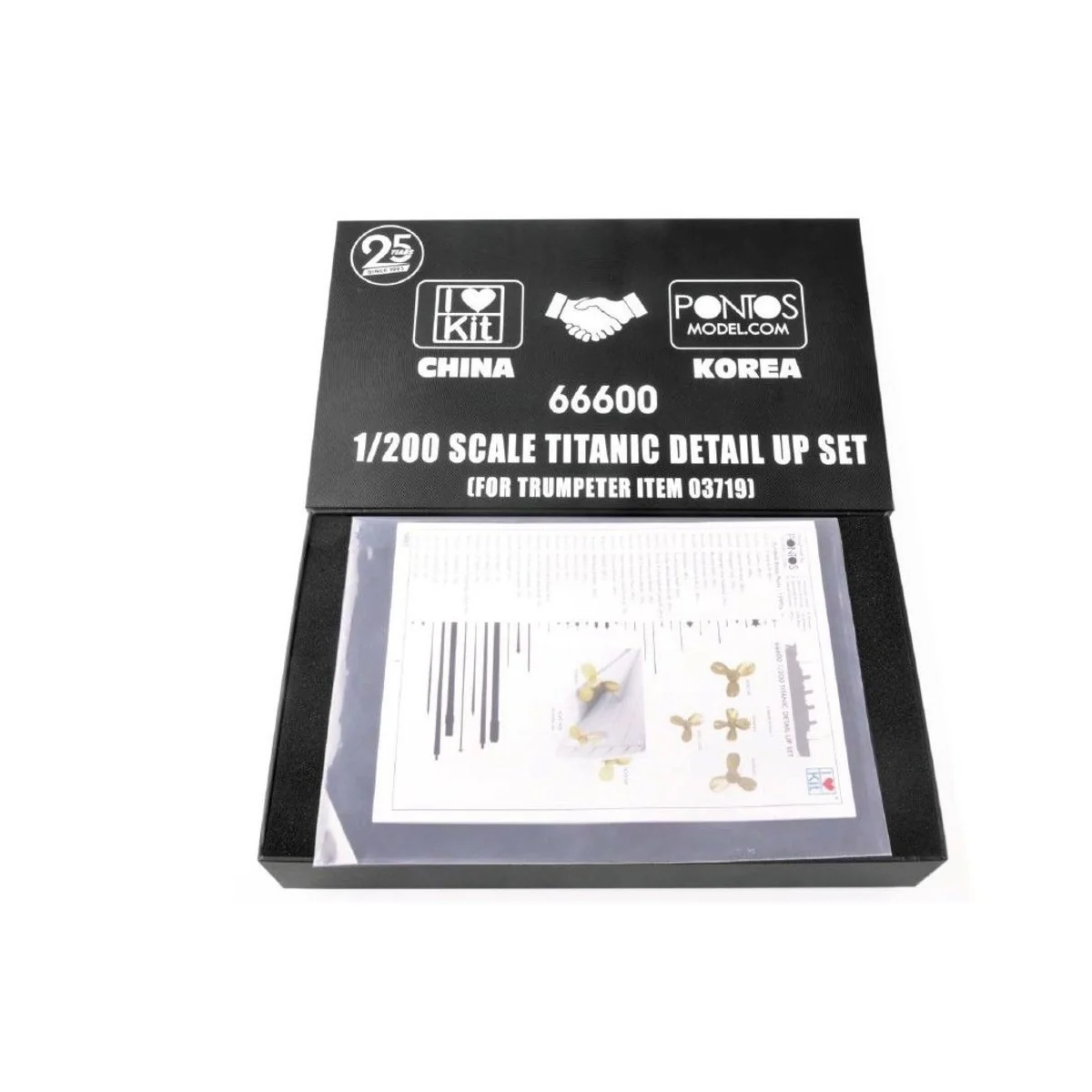 Titanic detail up set (for Trumpeter item 03719), 1/200 - I LOVE KI...