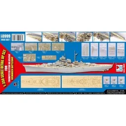 BISMARCK 1941 DETAIL UP SET for 05358, 1/350 - I LOVE KIT 66601