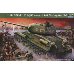 T-34/85 1944 Baunummer 174 - Trumpeter 00904