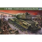 T-34/85 1944 Baunummer 174, 1/16 - Trumpeter 00904 T-34/85 1944 Baunummer 174, 1/16 - Trumpeter 00904