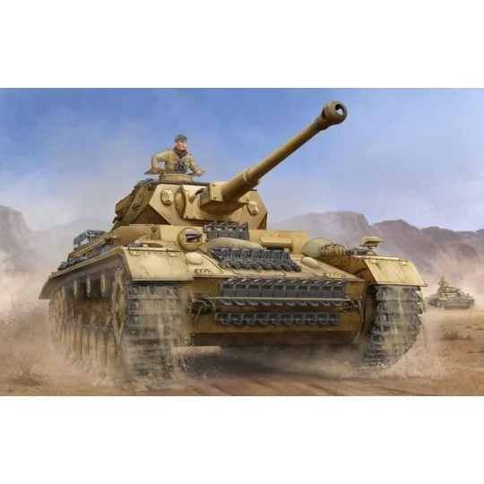 German Pzkpfw IV Ausf.F2 Medium Tank, 1/16 - Trumpeter 00919