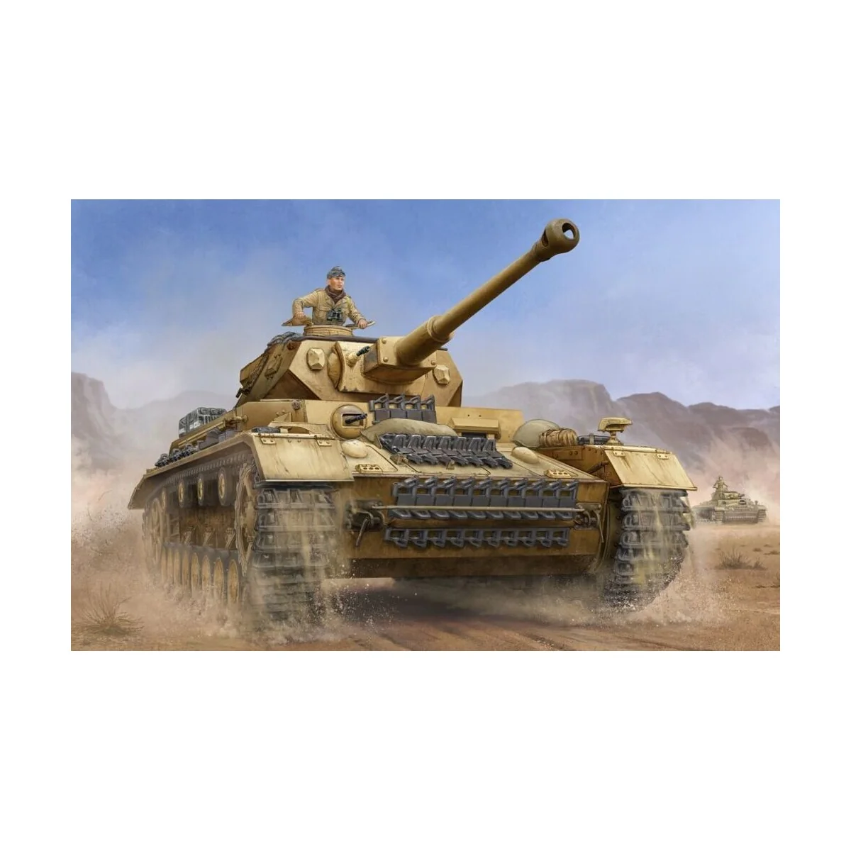 German Pzkpfw IV Ausf.F2 Medium Tank, 1/16 - Trumpeter 00919