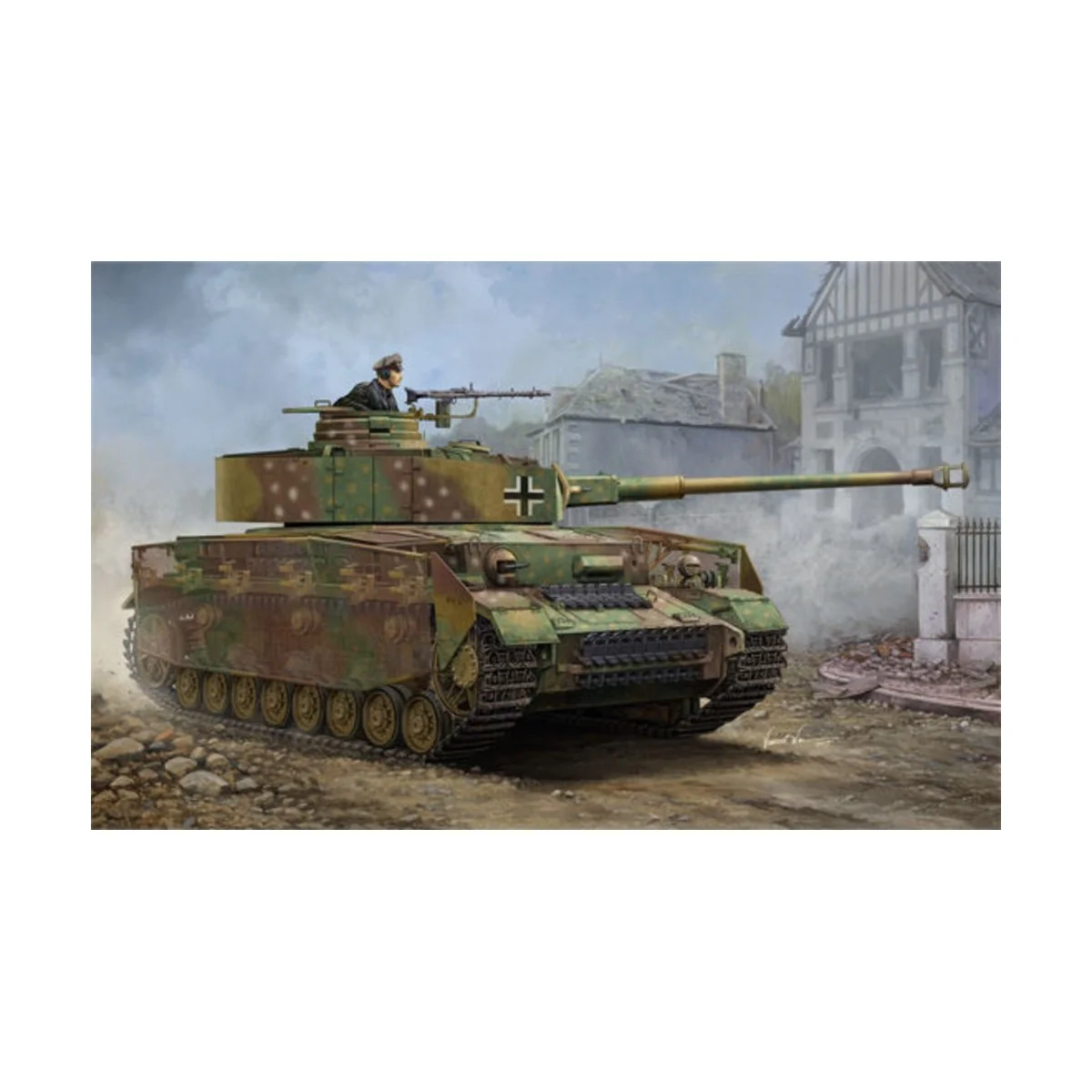 German Pzkpfw IV Ausf.J Medium Tank, 1/16 - Trumpeter 00921