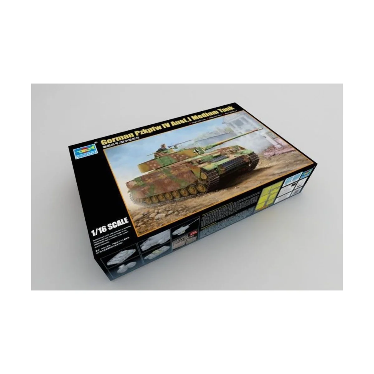 German Pzkpfw IV Ausf.J Medium Tank, 1/16 - Trumpeter 00921