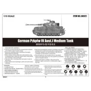 German Pzkpfw IV Ausf.J Medium Tank, 1/16 - Trumpeter 00921