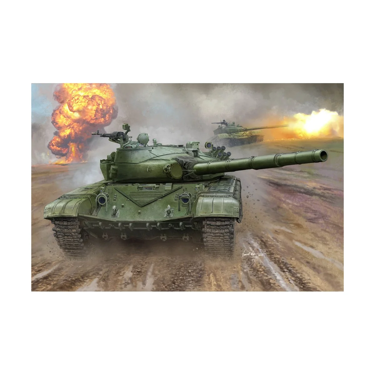 Trumpeter - Russian T-72B MBT - 00924