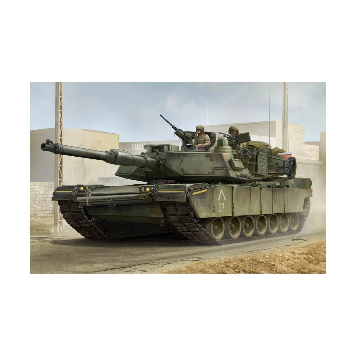 Trumpeter - US M1A1 AIM MBT - 00926