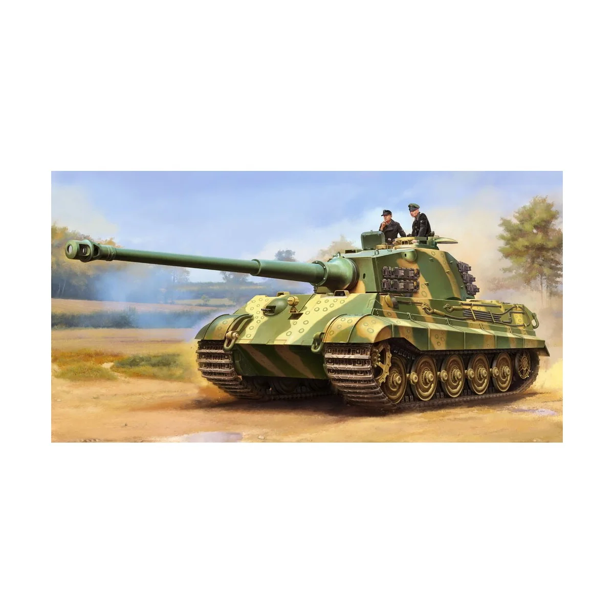 Pz.Kpfw.VI Sd.Kfz.182 Tiger II (Henschel 105mm), 1/16 - Trumpeter 0... Pz.Kpfw.VI Sd.Kfz.182 Tiger II (Henschel 105mm), 1/16 - Trumpeter 0...