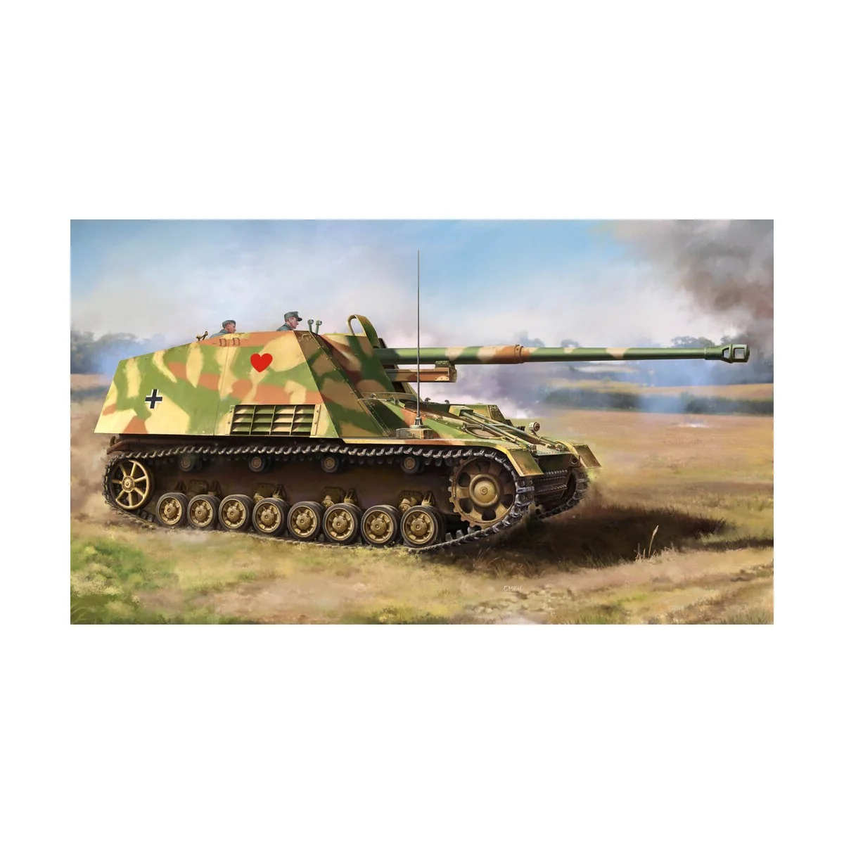 German Sd.Kfz.164 Nashorn, 1/16 - Trumpeter 00954 German Sd.Kfz.164 Nashorn, 1/16 - Trumpeter 00954