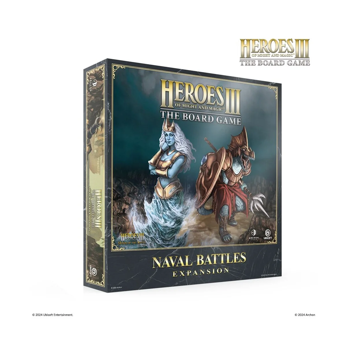 Heroes of Might and Magic III: The Board Game Naval Battles Expansi... Heroes of Might and Magic III: The Board Game Naval Battles Expansi...