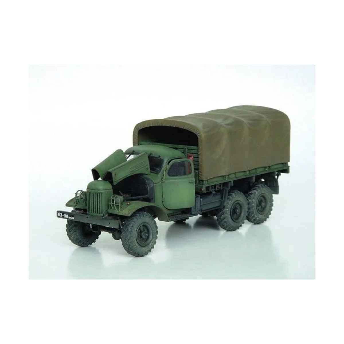 ZIL-157 6x6 Soviet Military Truck, 1/35 - Trumpeter 01001 ZIL-157 6x6 Soviet Military Truck, 1/35 - Trumpeter 01001