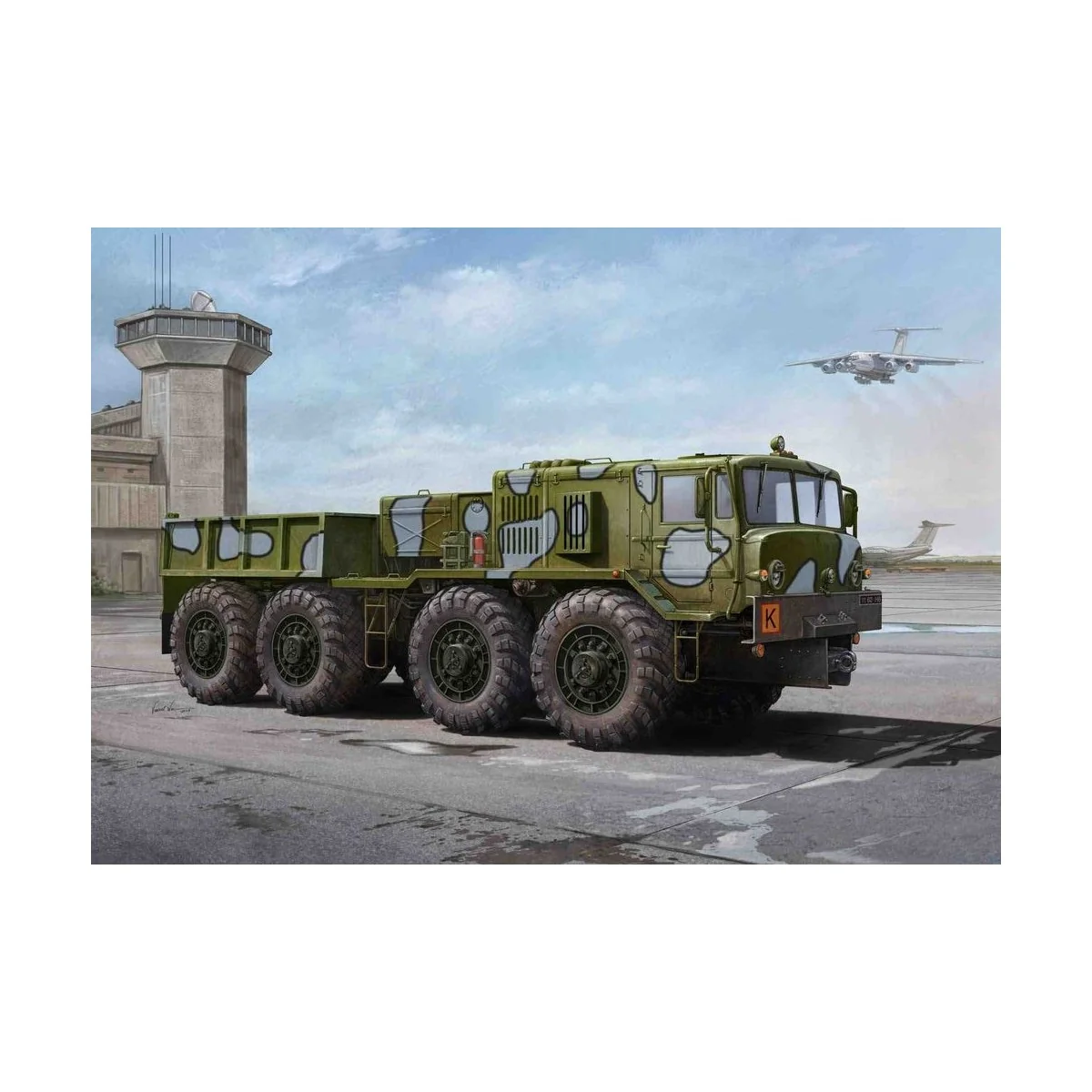 MAZ/KZKT-537L Cargo Truck, 1/35 - Trumpeter 01005