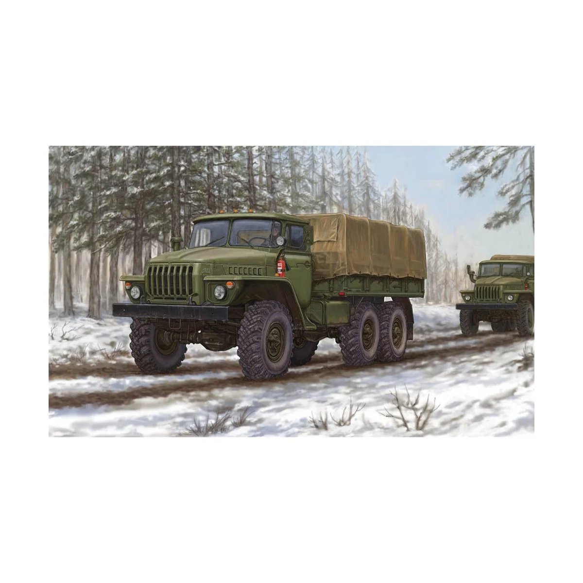 Russian URAL-4320 Truck - Trumpeter 01012