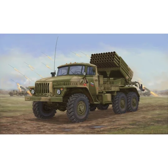 Russian BM-21 Hail MRL-Late, 1/35 - Trumpeter 01014