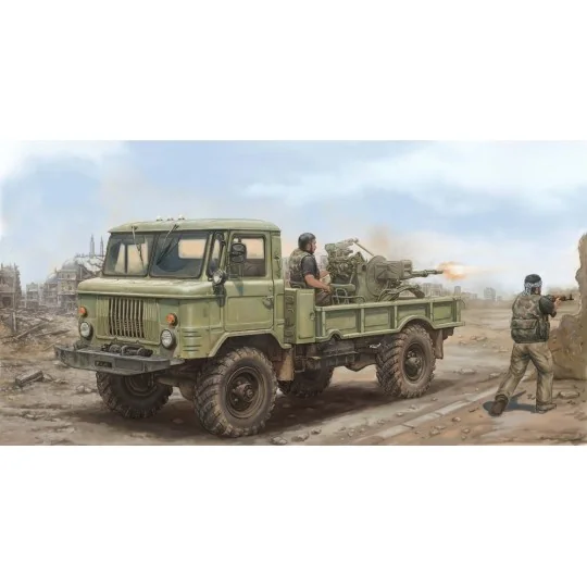 Russian GAZ-66 Light Truck II - Trumpeter 01017