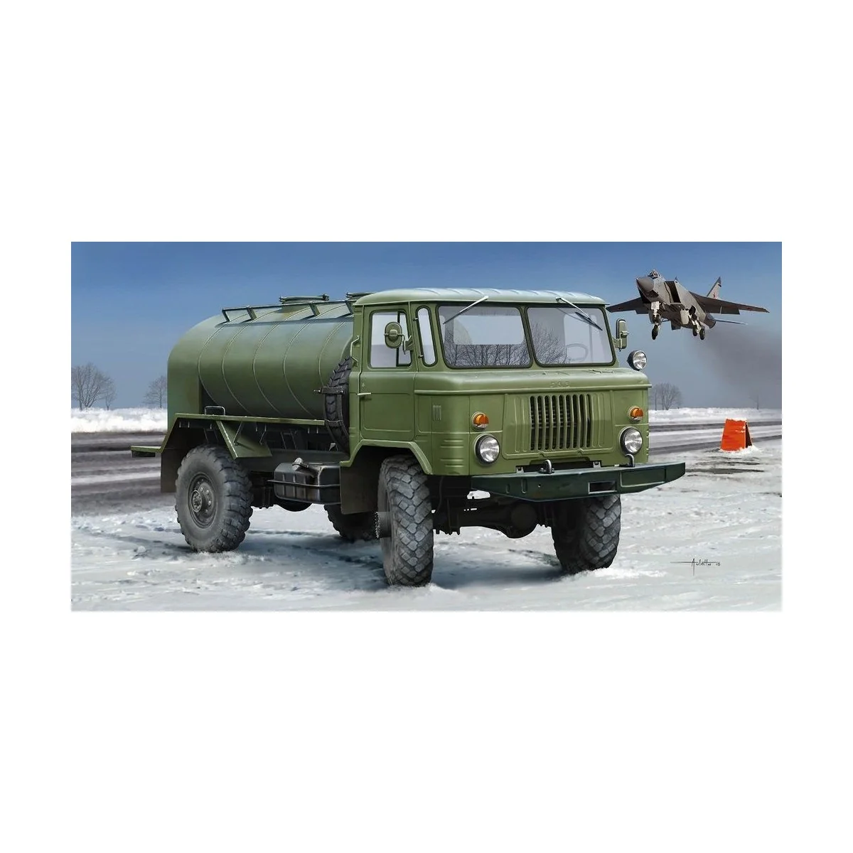 Trumpeter - Russian GAZ-66 Oil Truck - 01018