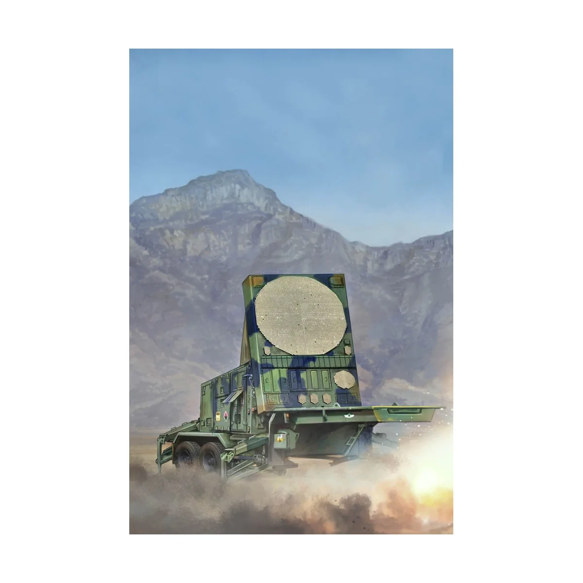 MPQ-53 C-Band Tracking Radar, 1/35 - Trumpeter 01023