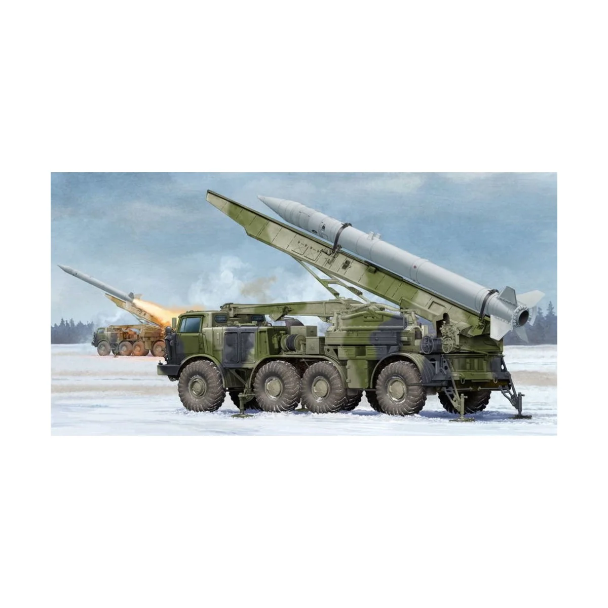 Trumpeter - Russian 9P113 TEL w/9M21 Rocket of 9K52 Luna-M Short-ra...