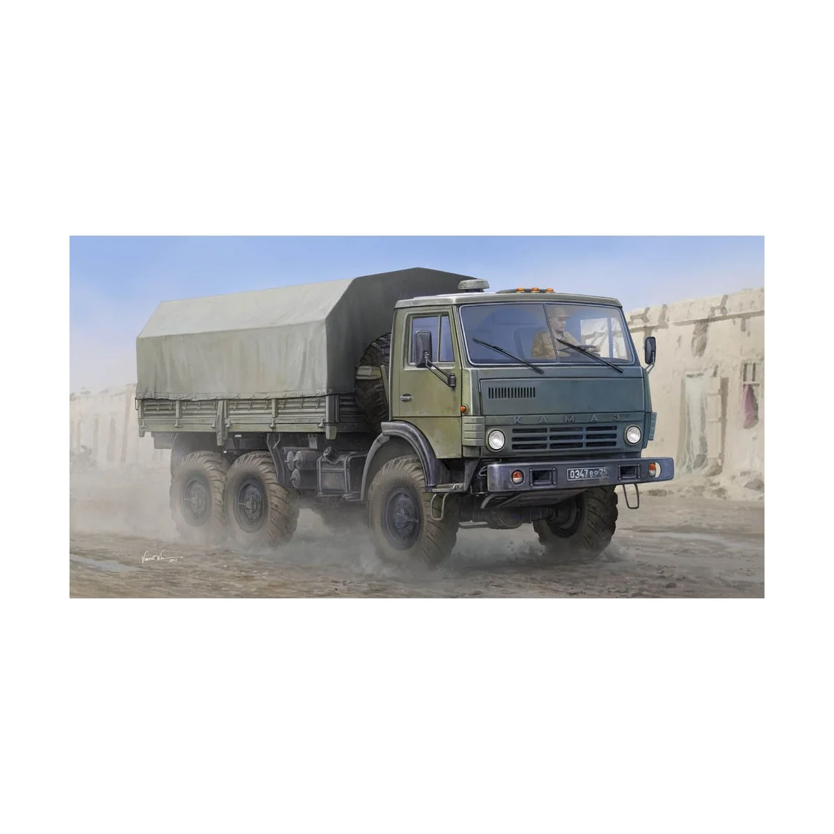 Russian KAMAZ 4310 Truck, 1/35 - Trumpeter 01034 Russian KAMAZ 4310 Truck, 1/35 - Trumpeter 01034