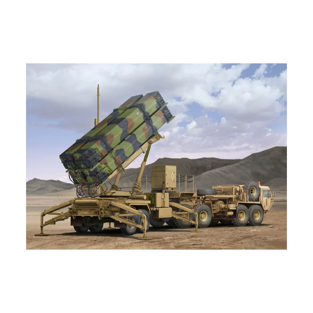 M983 HEMTT & M901 Launching Station oMIM -104F Patriot SAM System(P... M983 HEMTT & M901 Launching Station oMIM -104F Patriot SAM System(P...
