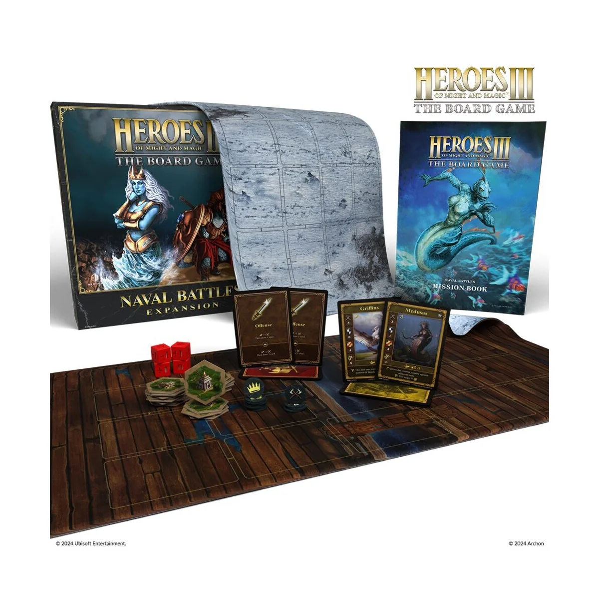 Heroes of Might and Magic III: The Board Game Naval Battles Expansi... Heroes of Might and Magic III: The Board Game Naval Battles Expansi...