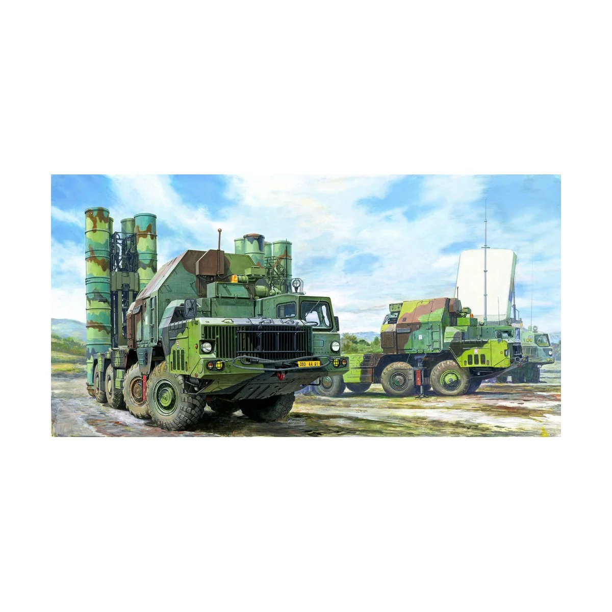 48N6E of 5P85S TEL S-300PMU SA-10 GRUMBL, 1/35 - Trumpeter 01038 48N6E of 5P85S TEL S-300PMU SA-10 GRUMBL, 1/35 - Trumpeter 01038