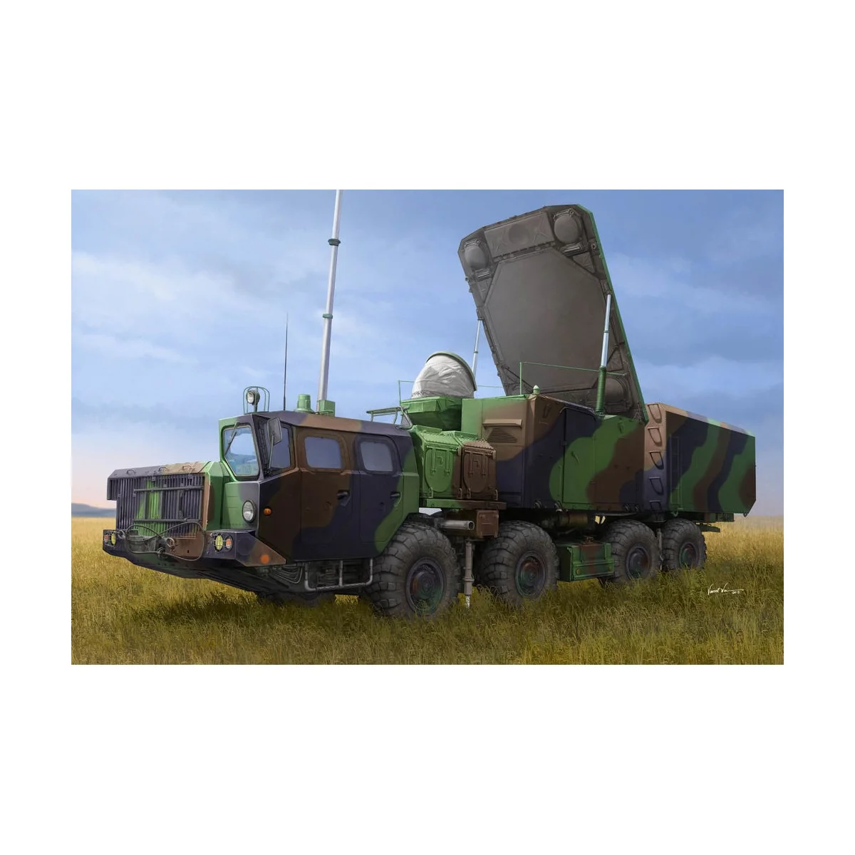 Russian 30N6E Flaplid Radar System - Trumpeter 01043