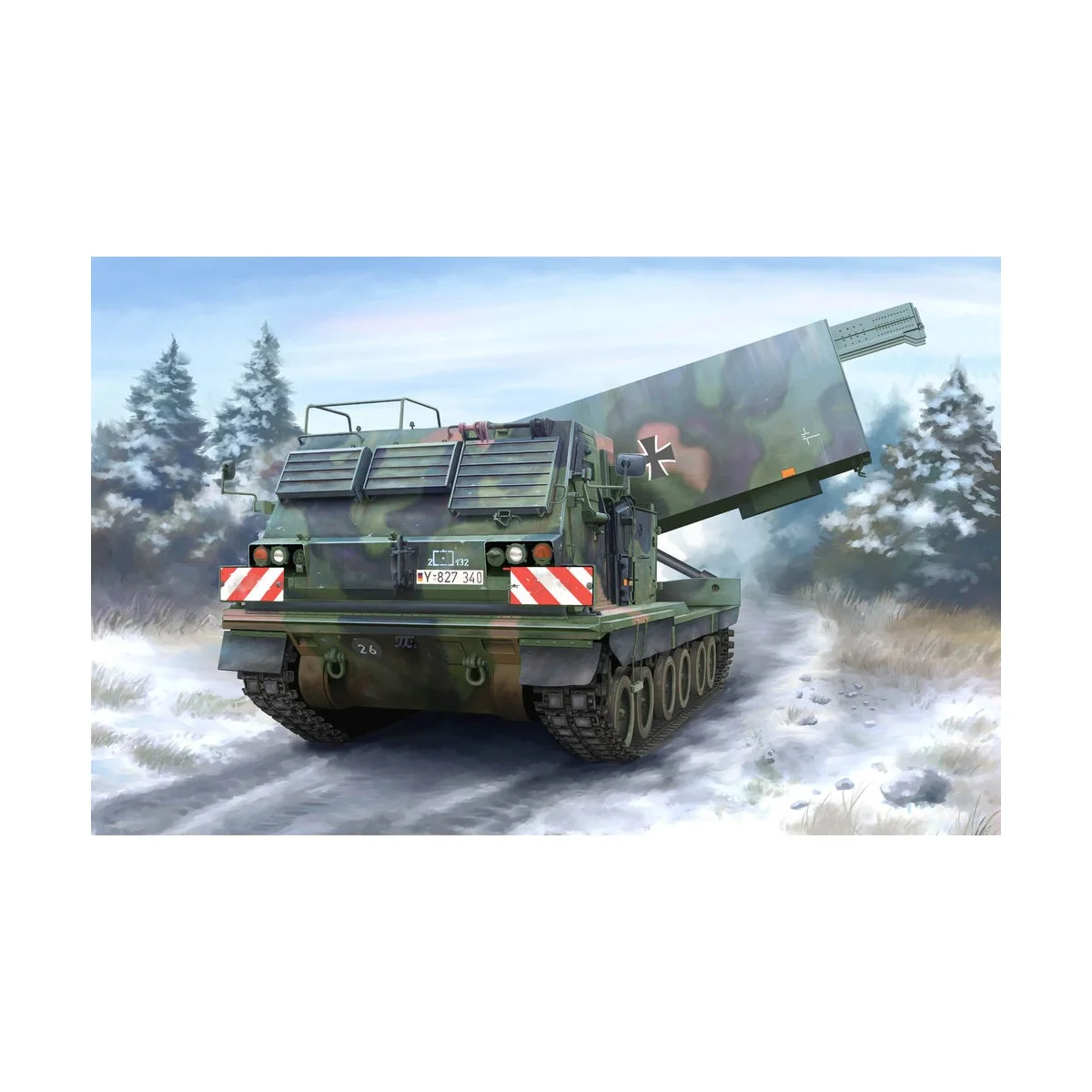 M270/A1 Multiple Launch Rocket SystemGer, 1/35 - Trumpeter 01046 M270/A1 Multiple Launch Rocket SystemGer, 1/35 - Trumpeter 01046