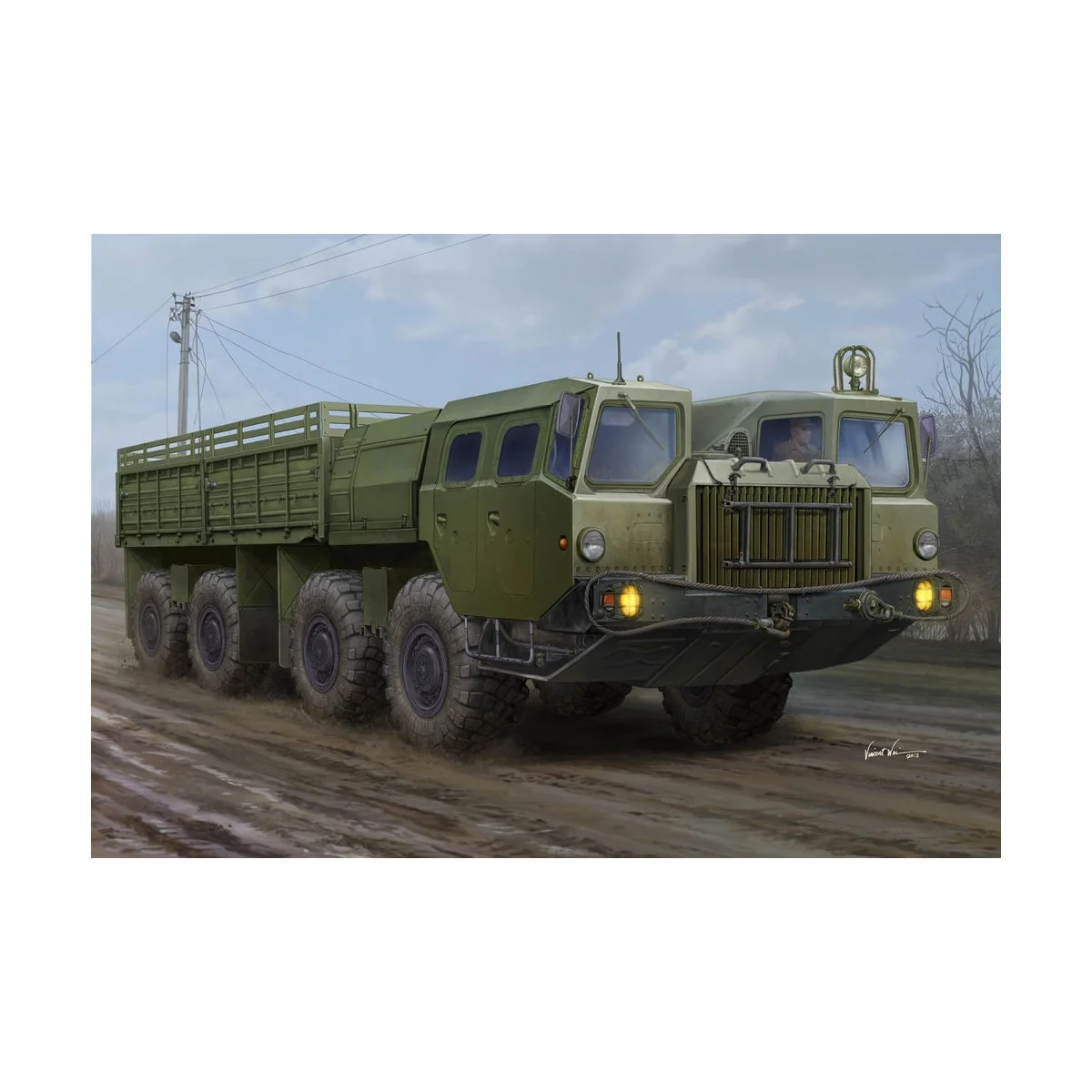 Trumpeter - MAZ7313 Truck - 01050