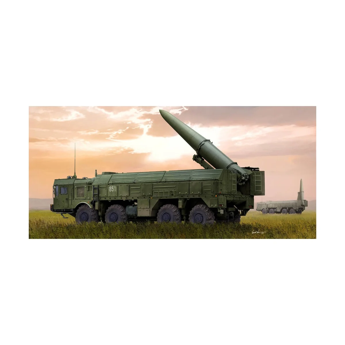 Russian 9P78-1 TEL for 9K720 Iskander-M System (SS-26 Stone), 1/35 ... Russian 9P78-1 TEL for 9K720 Iskander-M System (SS-26 Stone), 1/35 ...