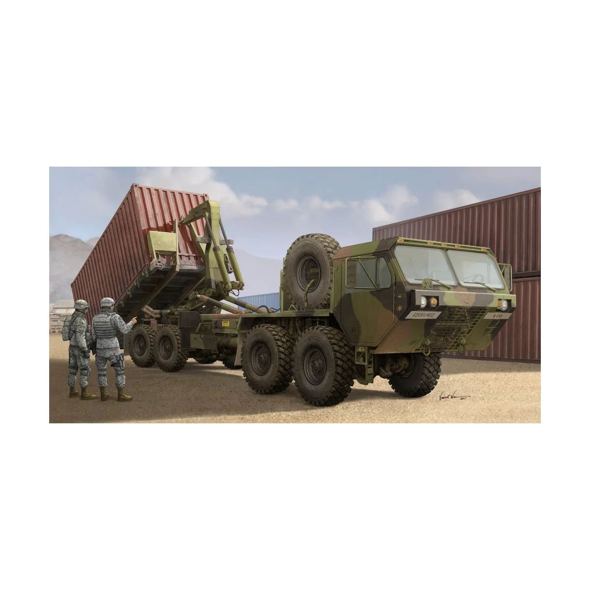 M1120 HEMTT Load Handing System (LHS), 1/35 - Trumpeter 01053 M1120 HEMTT Load Handing System (LHS), 1/35 - Trumpeter 01053