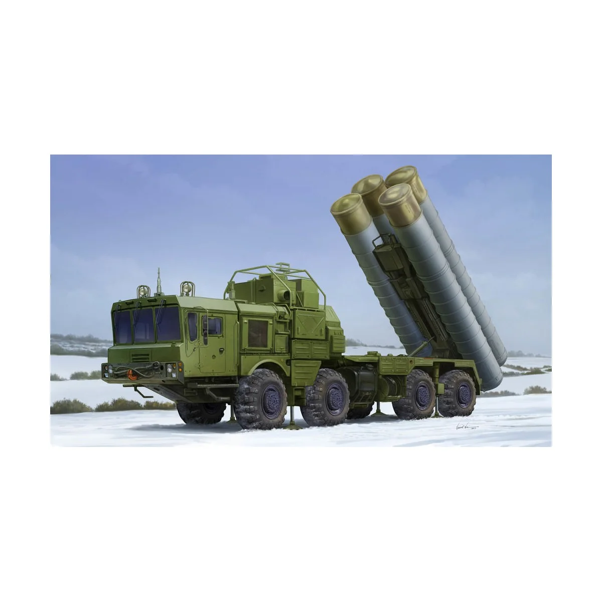 40N6 of 51P6A TEL S-400, 1/35 - Trumpeter 01057